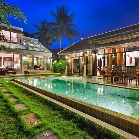 Emerald Sands - Beach Front 4 Bed Pool Villa เกาะสมุย ภายนอก รูปภาพ