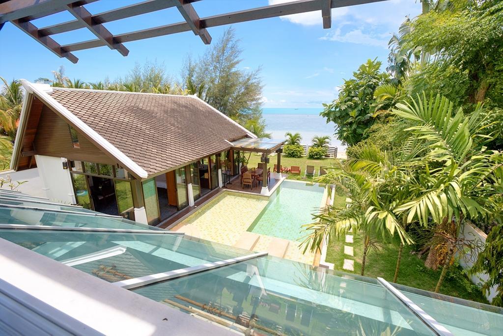 Emerald Sands - Beach Front 4 Bed Pool Villa เกาะสมุย ห้อง รูปภาพ