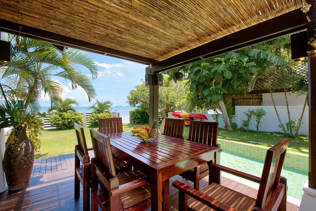 Emerald Sands - Beach Front 4 Bed Pool Villa เกาะสมุย ห้อง รูปภาพ